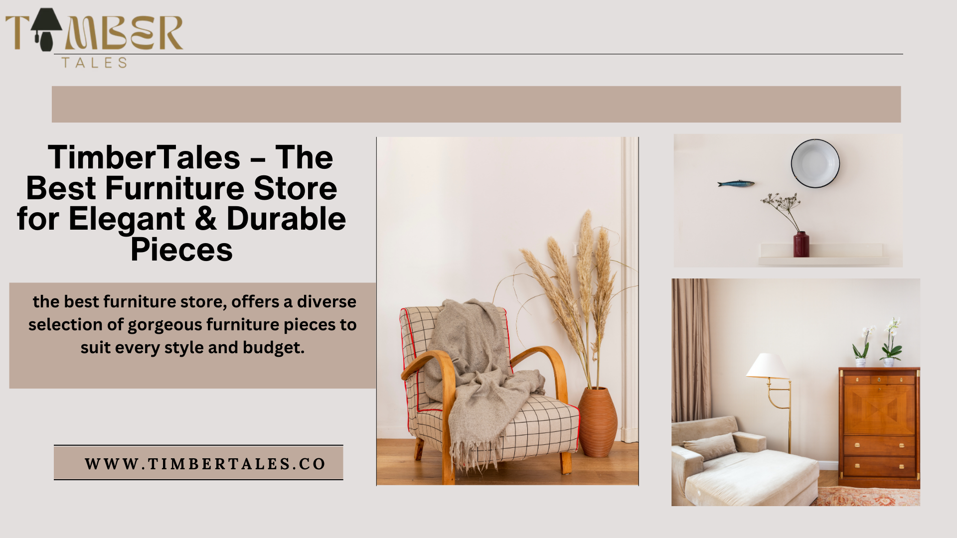 TimberTales – The Best Furniture Store for Elegant & Durable Pieces